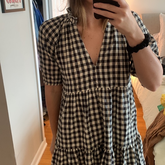 BB DAKOTA GINGHAM DRESS IN XS - Picture 2 of 3